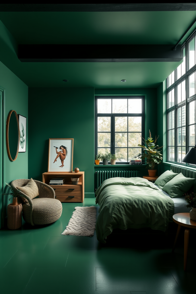 15 Ideas and Inspiration for Green Bedrooms – BedroomIdeas.fun