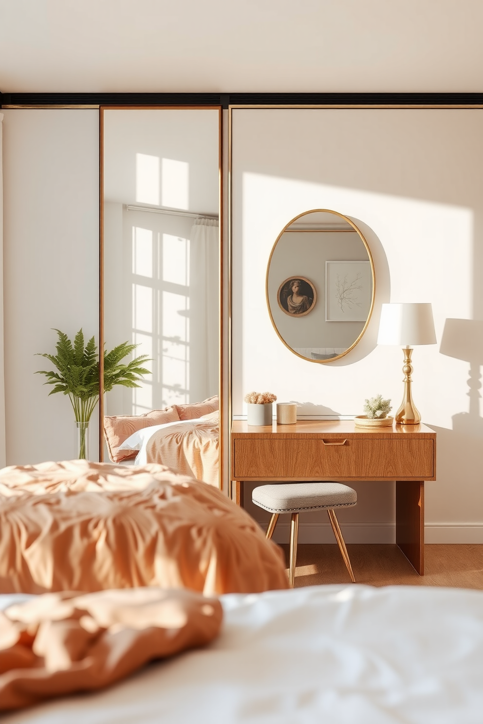 5 Bright and Cheerful Ideas for a Radiant Bedroom Makeover - 4. Reflective Surfaces: Mirrors for Extra Glow