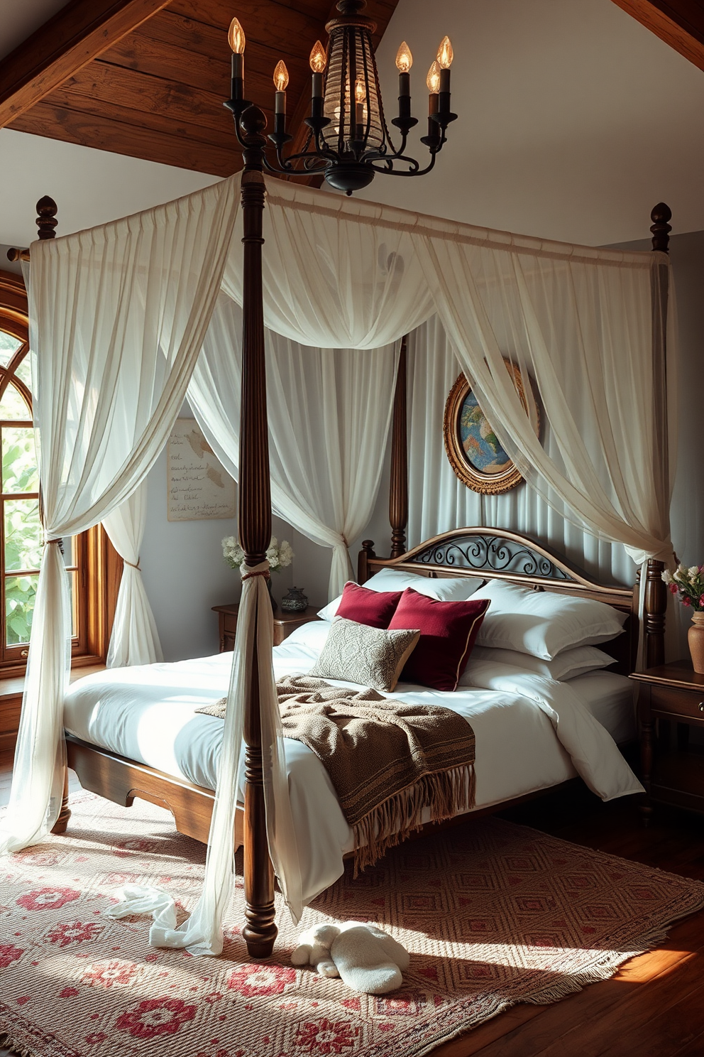 10 Enchanting Ideas to Create Your Mystical Bedroom - 3. Cozy Canopy Bed