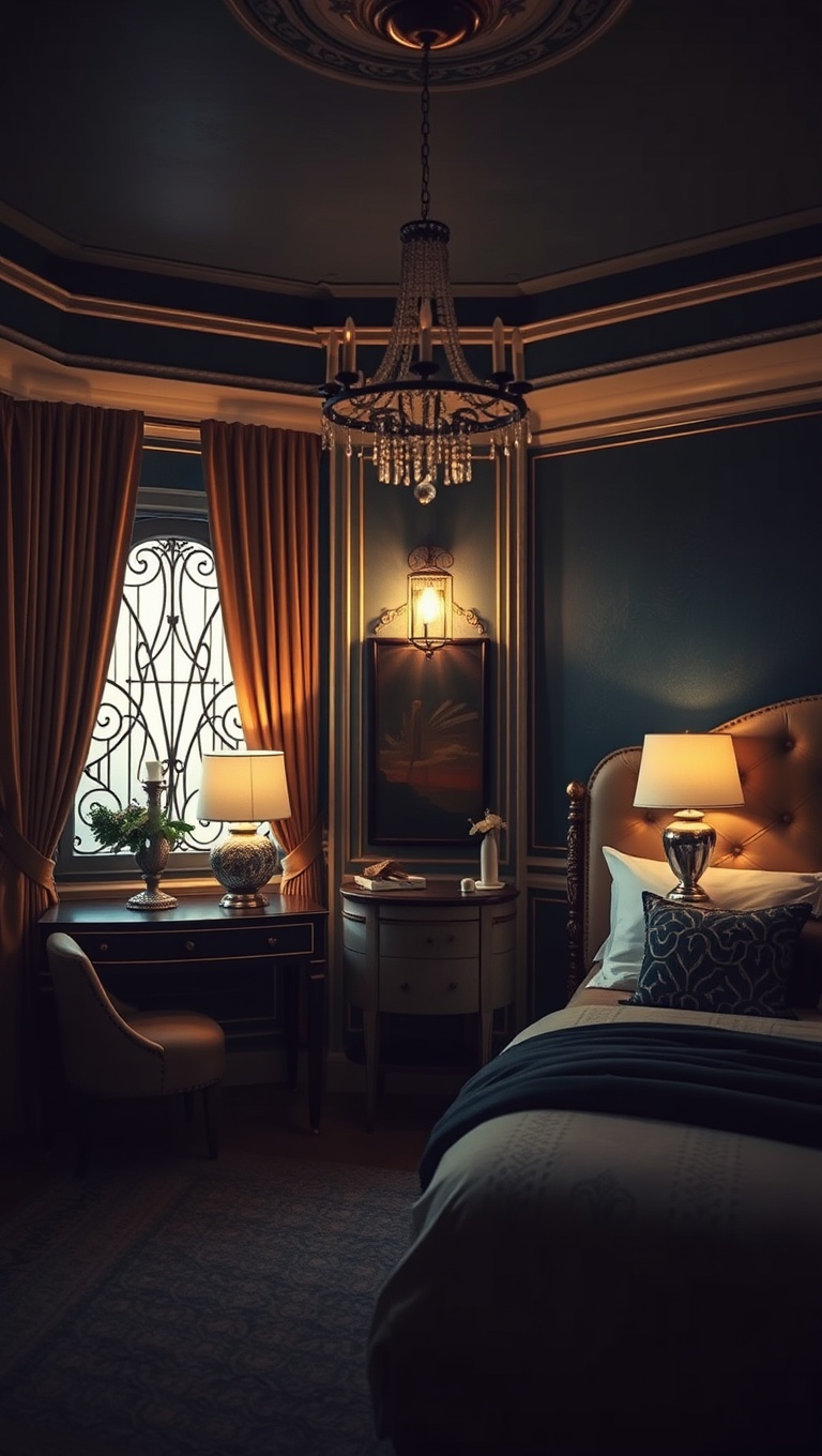 20 Art Deco Bedroom Ideas to Inspire Your Dream Space - 19. Art Deco Inspired DIY Projects: Personal Touches
