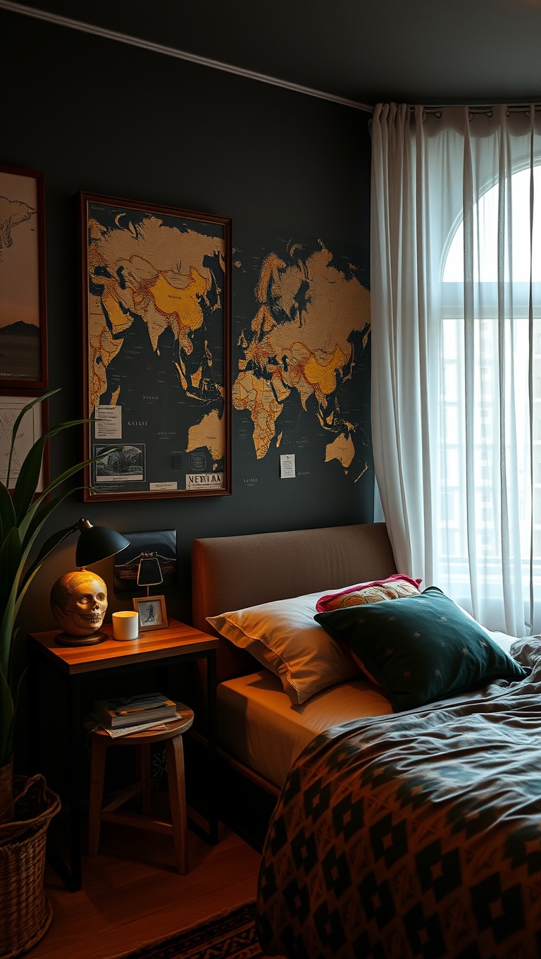 20 Artsy Creative Bedroom Ideas to Spark Your Imagination - Global Influences: Bring Home Decor from Around the World