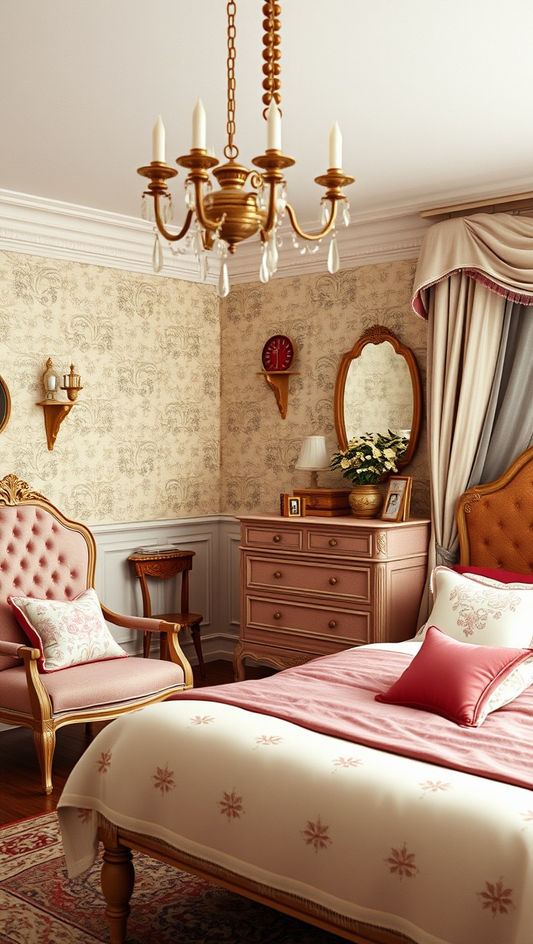 20 Enchanting Ideas for a Fairy Tale Inspired Bedroom - 5. Vintage Furniture: Add a Touch of Timeless Charm