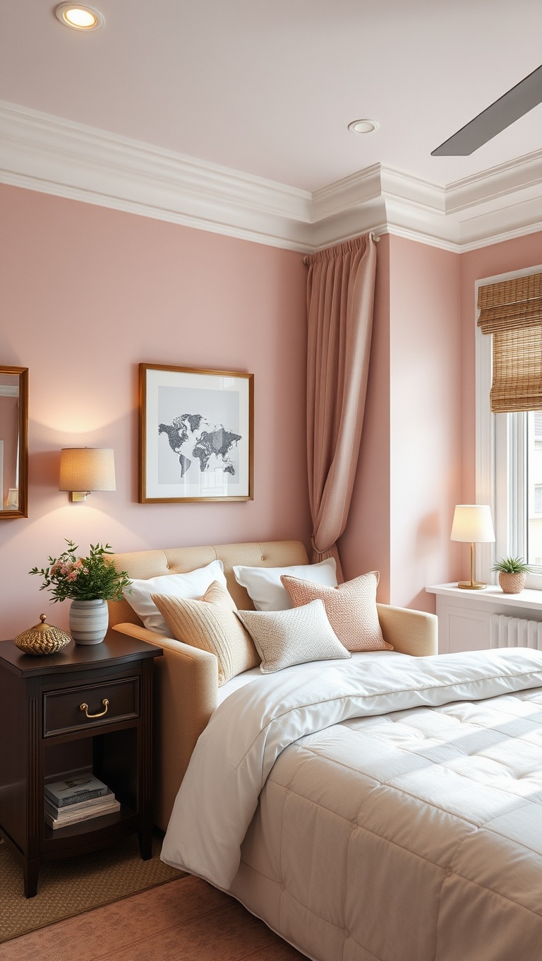 20 Adorable Ideas to Add a Feminine Touch to Your Bedroom - 20. Cozy Reading Nooks: Create a Spot for Relaxation