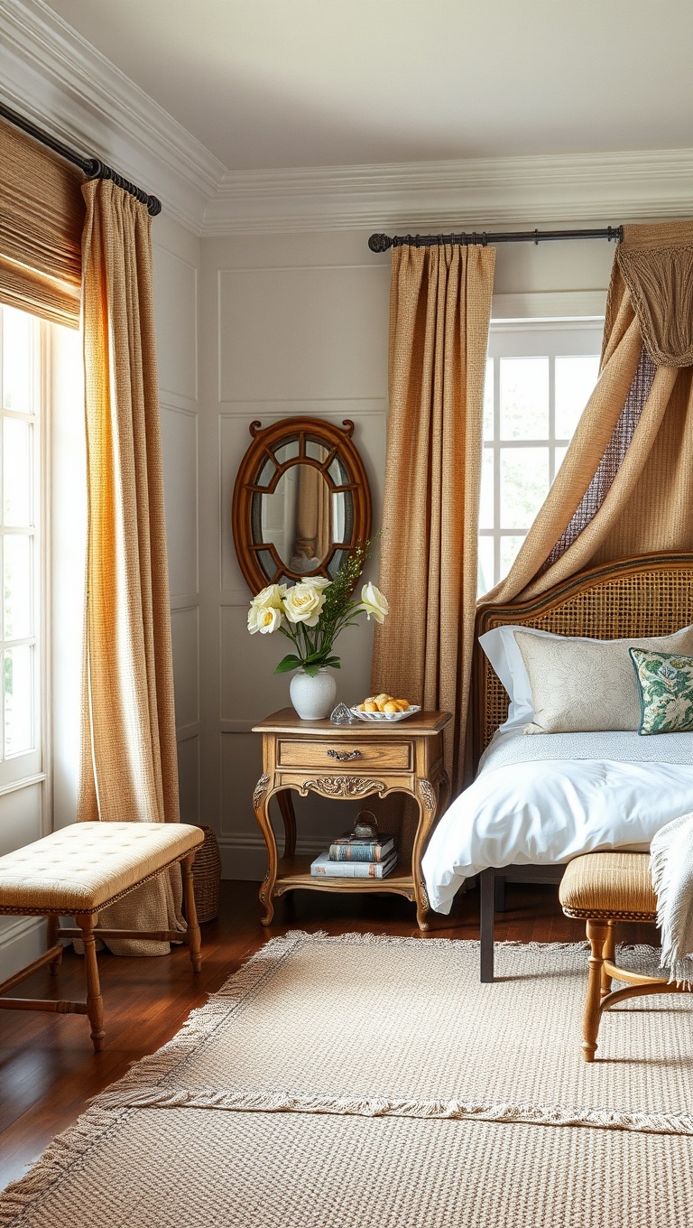 20 Charming Ideas for French Country Style Bedrooms
