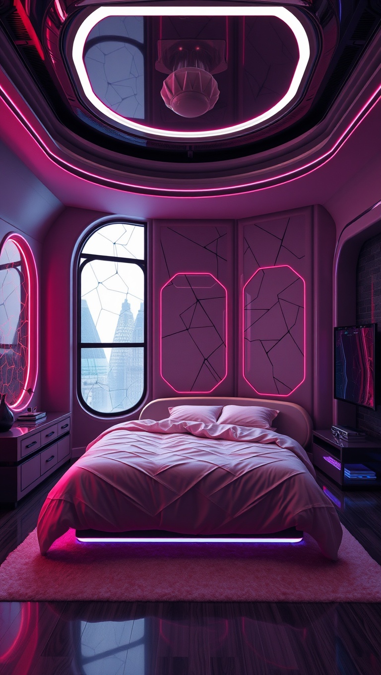20 Out-of-This-World Ideas for Futuristic Style Bedrooms - 3. Smart Tech: Bedrooms of the Future