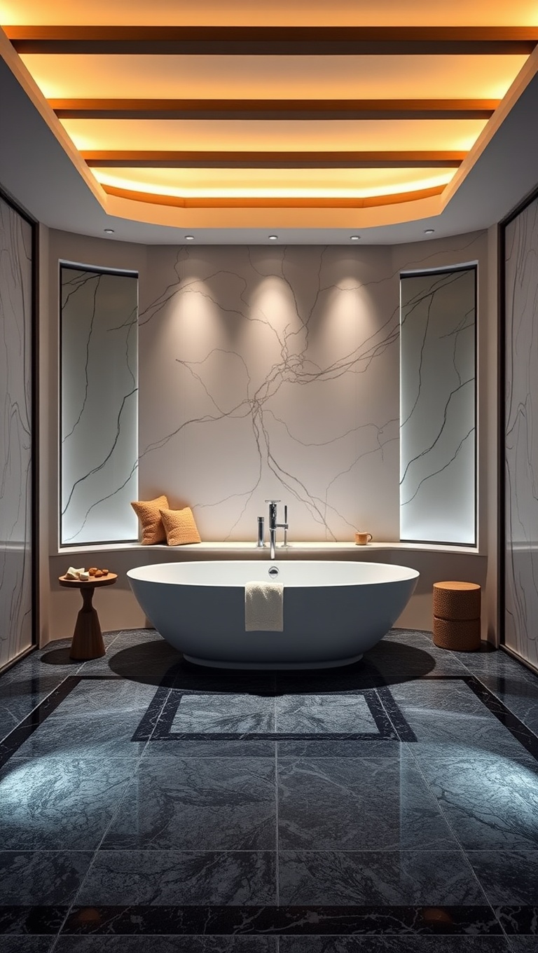 20 Dreamy Ideas to Transform Your Bedroom into a Luxury Spa Retreat - 15. Spa-Style Bathing: Include a Freestanding Tub in Your Room