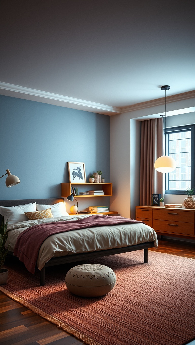20 Fabulous Ideas to Make Your Mid-Century Modern Bedroom Shine! - 11. Create a Reading Nook