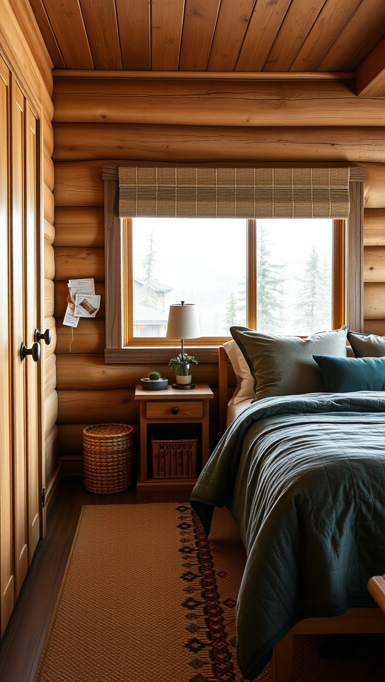 20 Cozy and Charming Ideas for Mountain Lodge Bedrooms - 2. Earthy Color Palettes: Warm Tones to Cozy Up Your Space