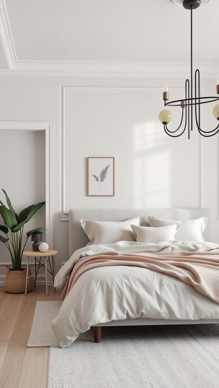 20 Dreamy Ideas for Pastel Color Bedrooms - 8. Soft Gray Pastels: Modern and Chic Interiors