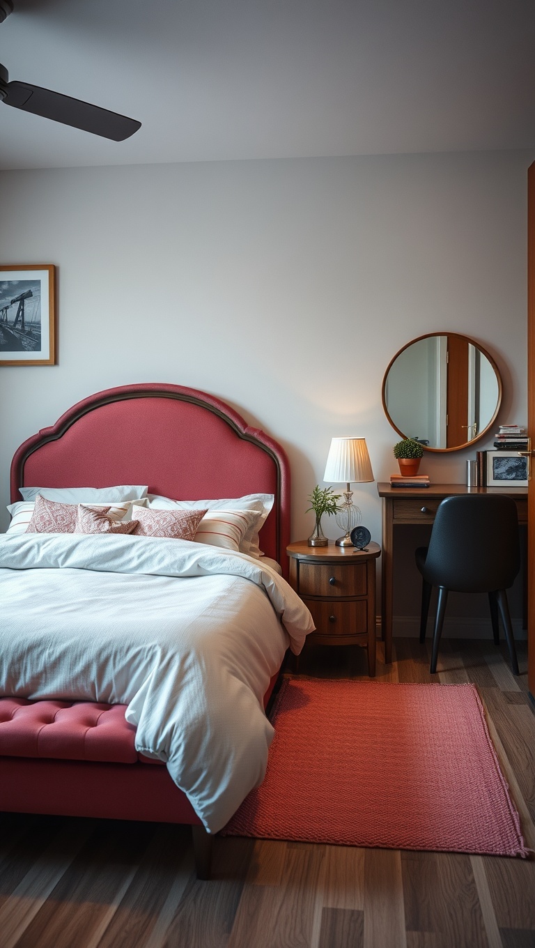 20 Fun Ideas to Create a Retro Style Bedroom - 20. Personal Touches: Your Own Retro Story