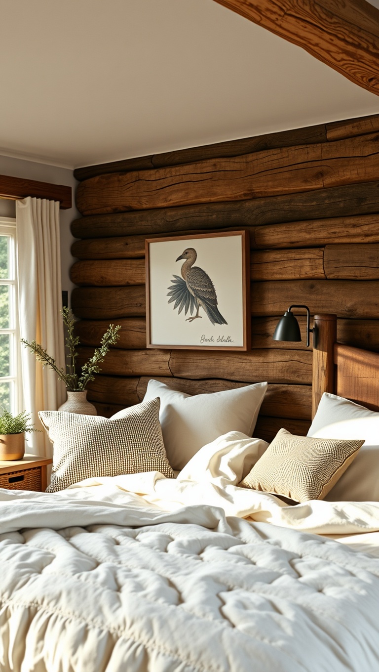 20 Charming Ideas to Create Your Rustic Farmhouse Bedroom - 3. Layer Textures with Soft Fabrics