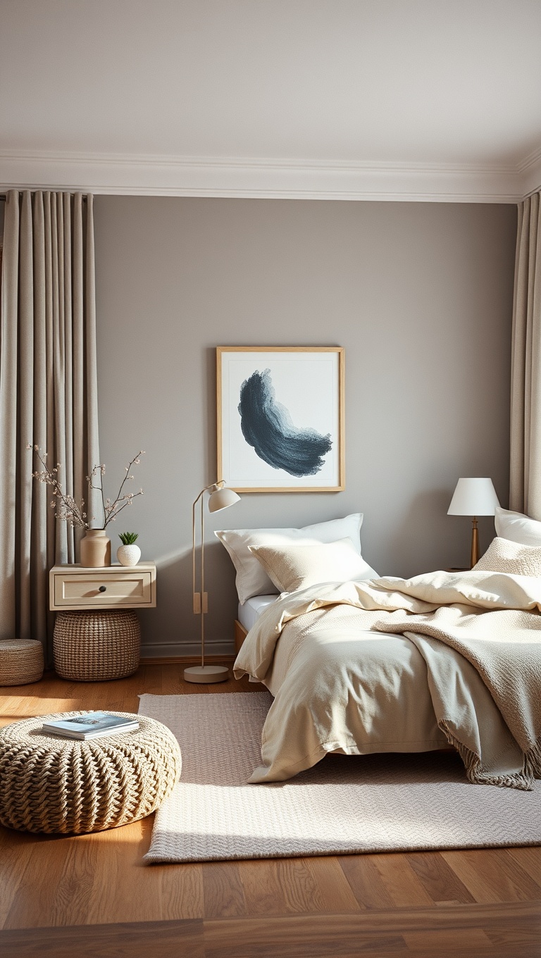 20 Bright Ideas for a Beautiful Scandinavian Style Bedroom - Opt for Cozy Textiles and Fabrics