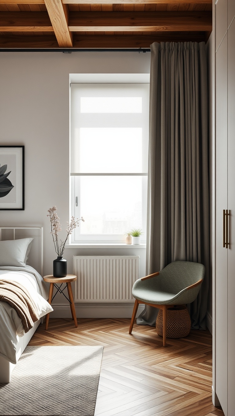 20 Bright Ideas for a Beautiful Scandinavian Style Bedroom - Embrace Minimalism: Less is More