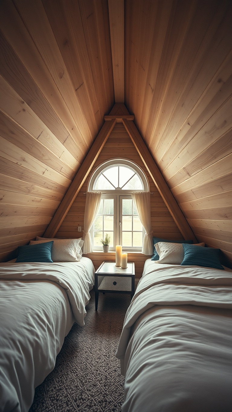 20 Fun and Fabulous Ideas for Unique Shaped Bedrooms - 16. The A-Frame Escape