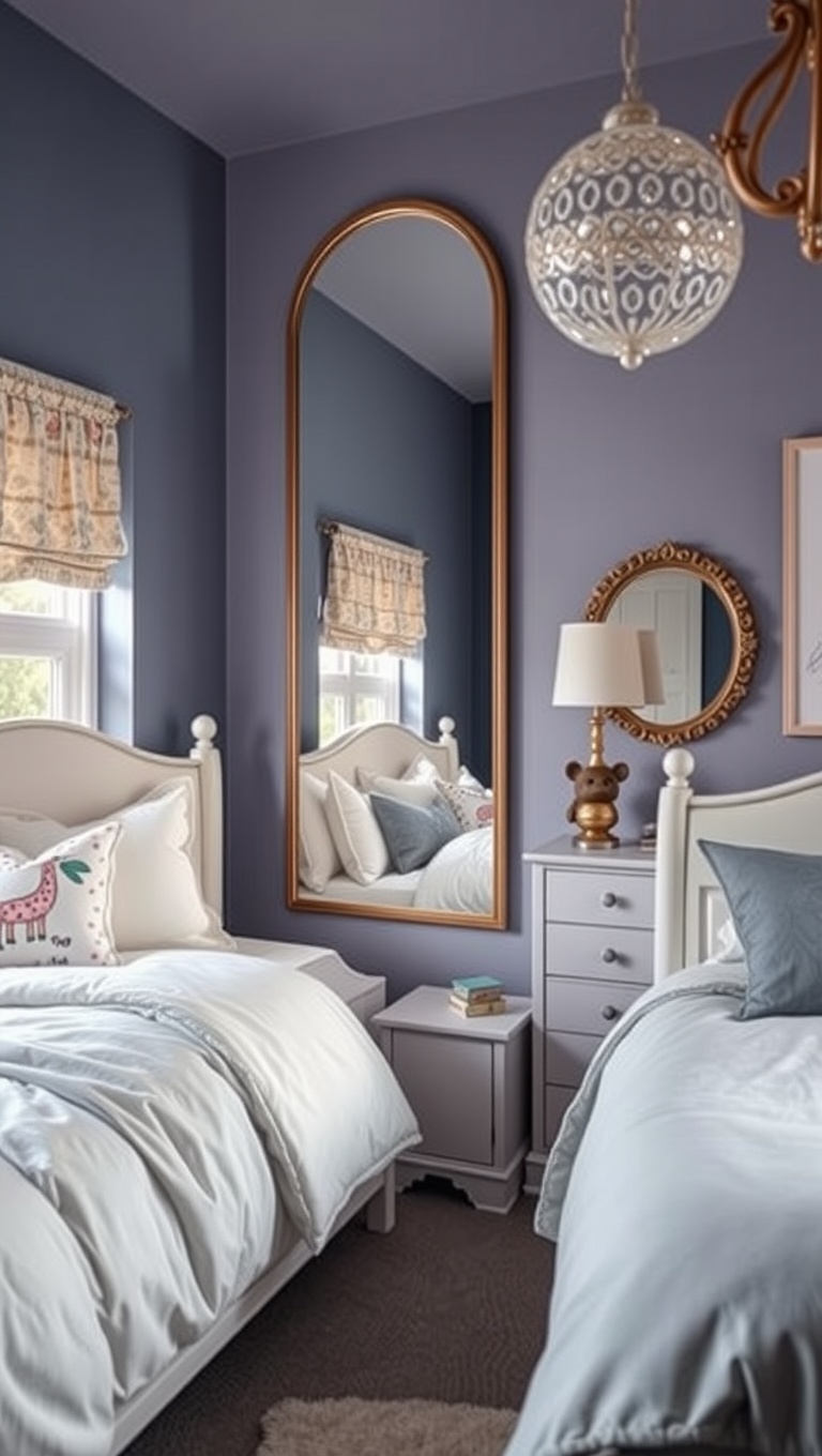 20 Whimsical Ideas to Transform Your Child's Bedroom into a Magical Retreat - 15. Magical Mirrors: Create Illusions of Space