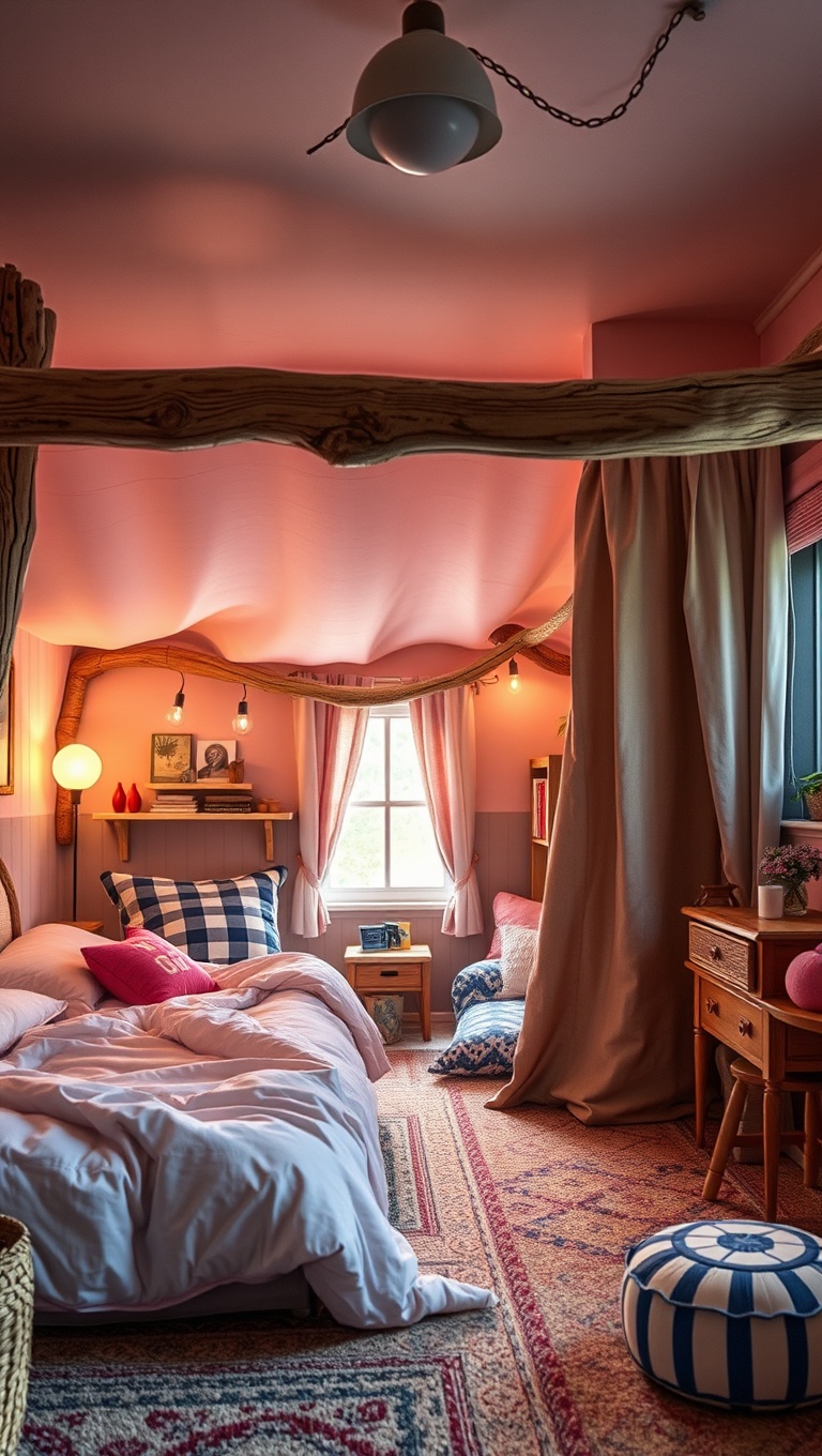20 Whimsical Ideas to Transform Your Child's Bedroom into a Magical Retreat - 14. Build-Your-Own Fort: A DIY Adventure Zone